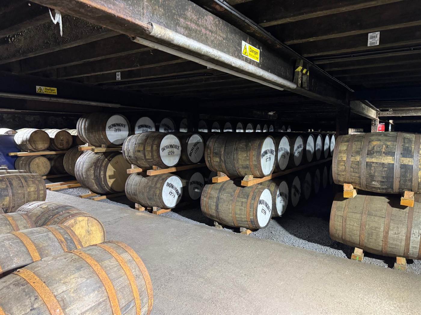 Endless casks in the vaults