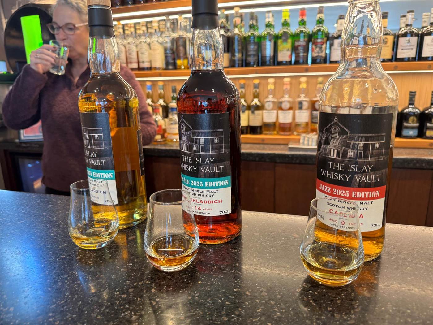 Tasting at the Whisky Vault